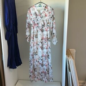 Floral dress size large